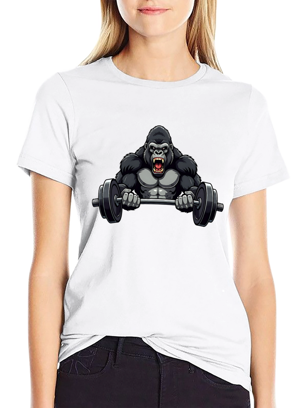 Gorilla Gym Black T-Shirt
