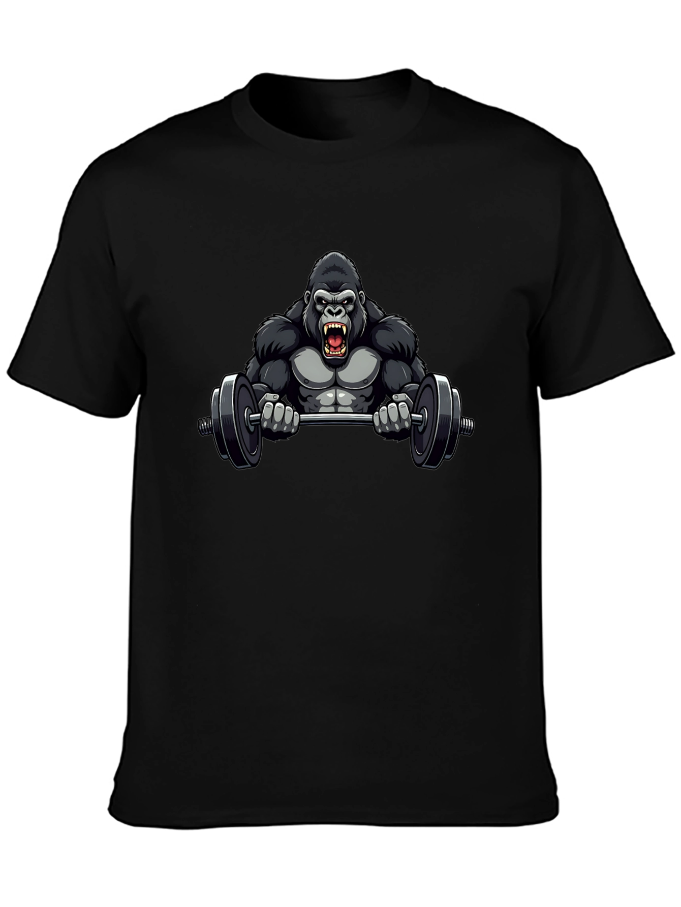 Gorilla Gym Black T-Shirt
