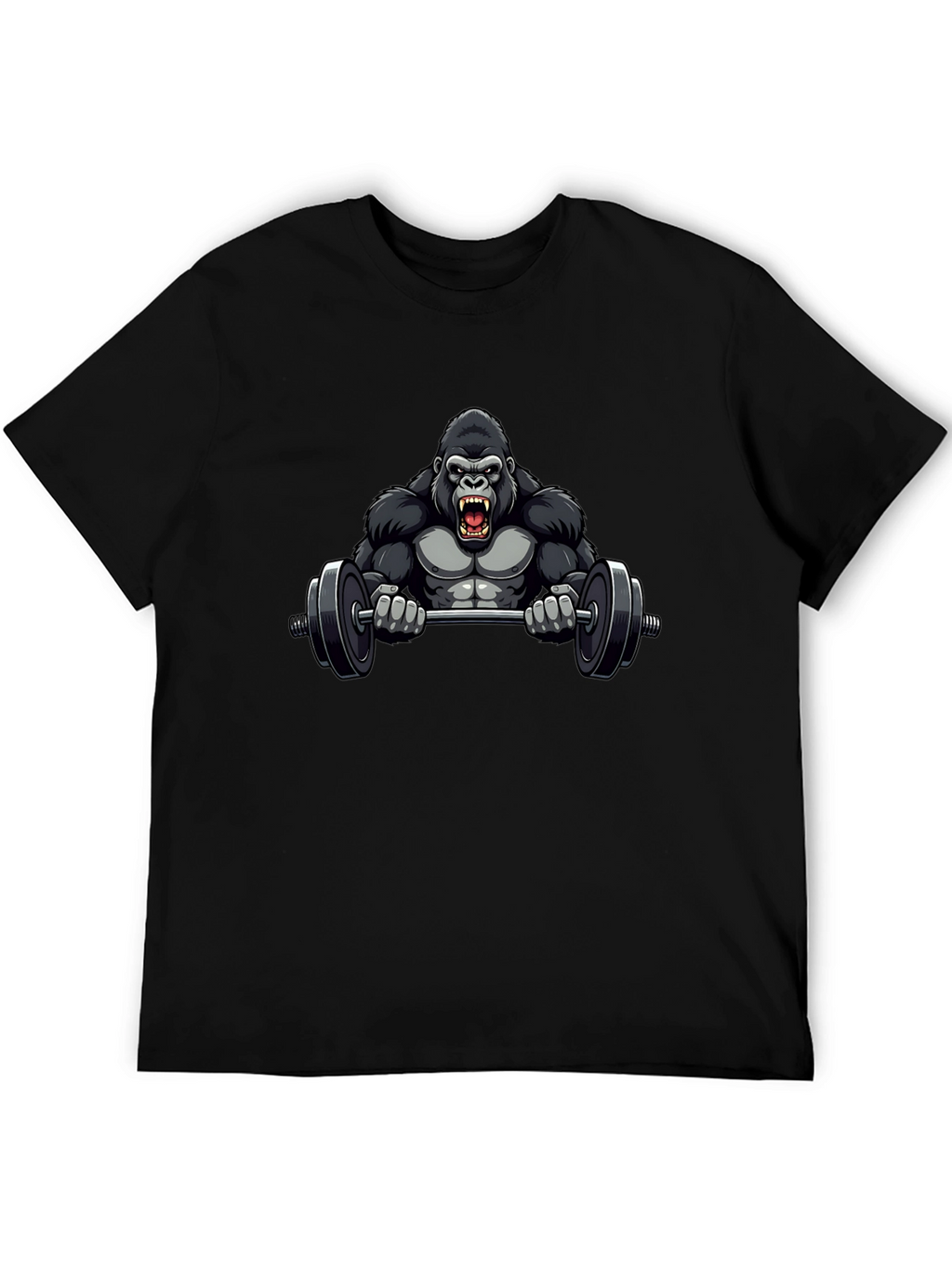 Gorilla Gym Black T-Shirt