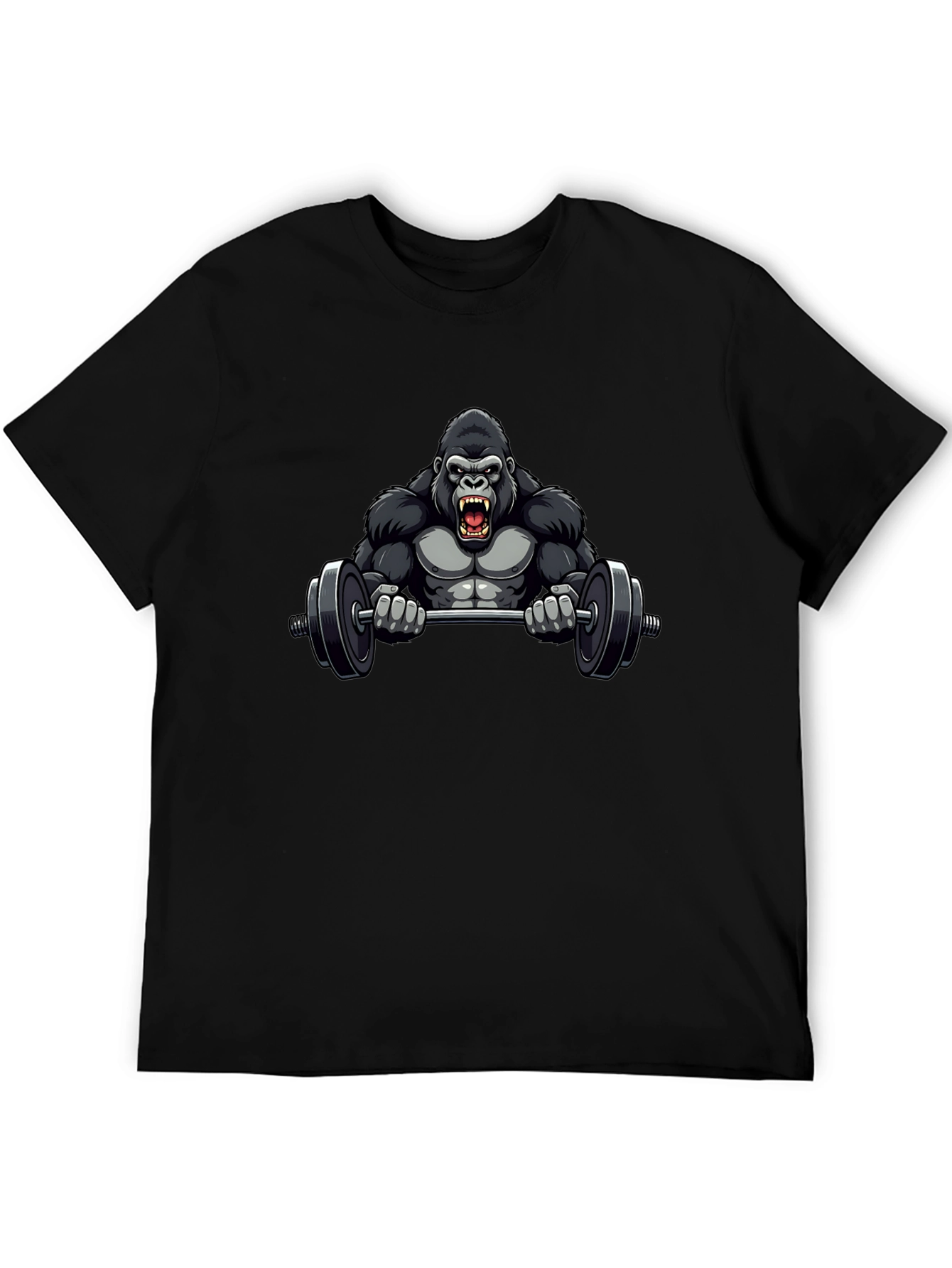 Gorilla Gym Black T-Shirt