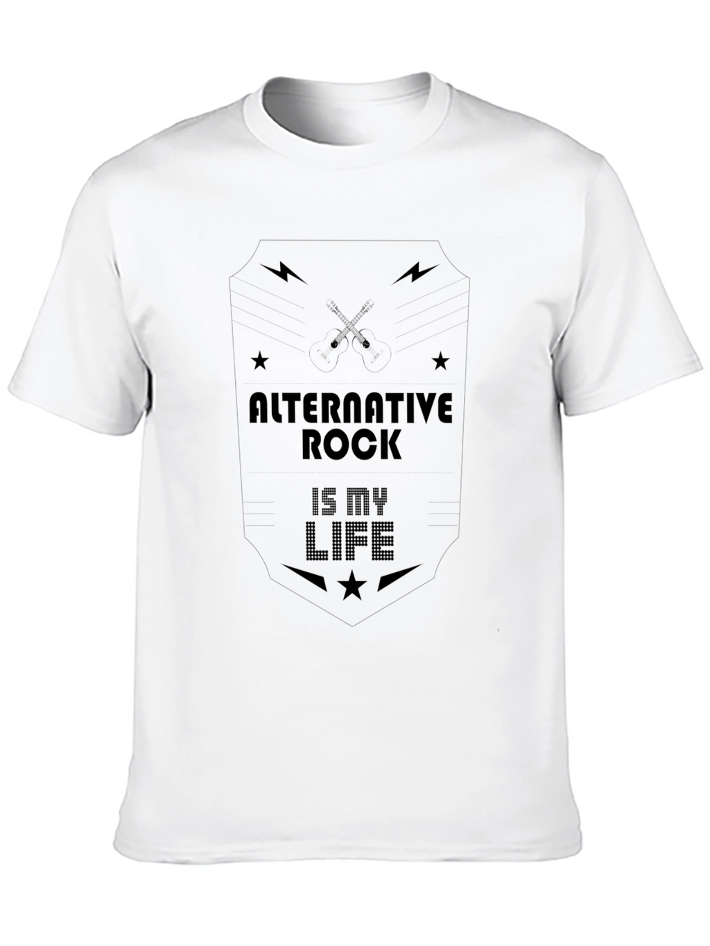 Alternative Rock Is My Life Mens T-Shirt