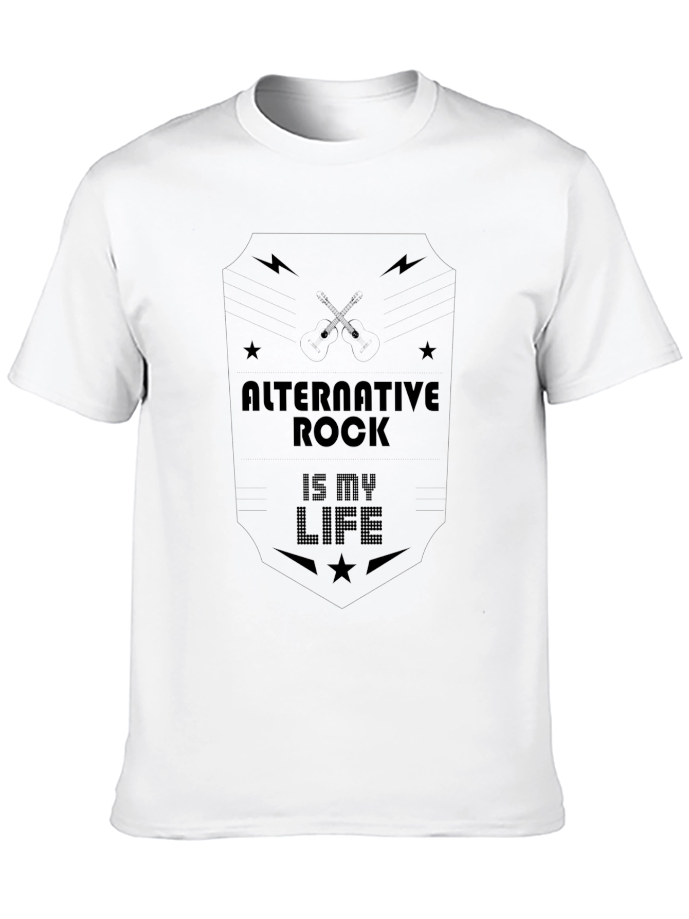 Alternative Rock Is My Life Mens T-Shirt