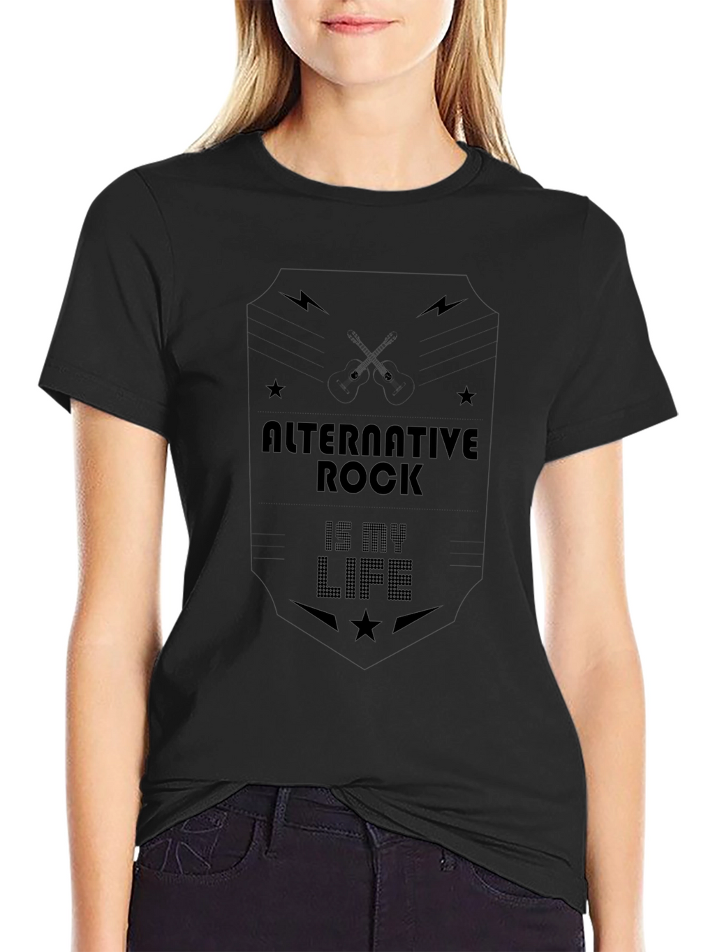 Alternative Rock Is My Life Mens T-Shirt