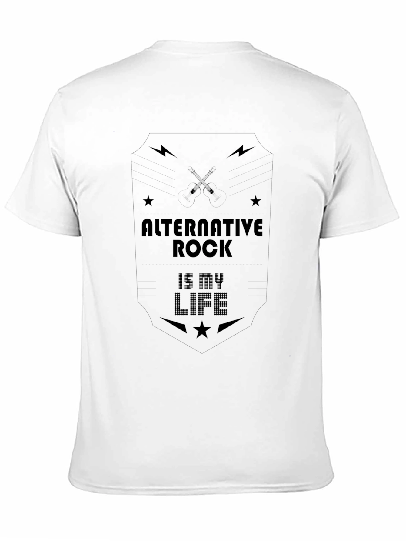 Alternative Rock Is My Life Mens T-Shirt
