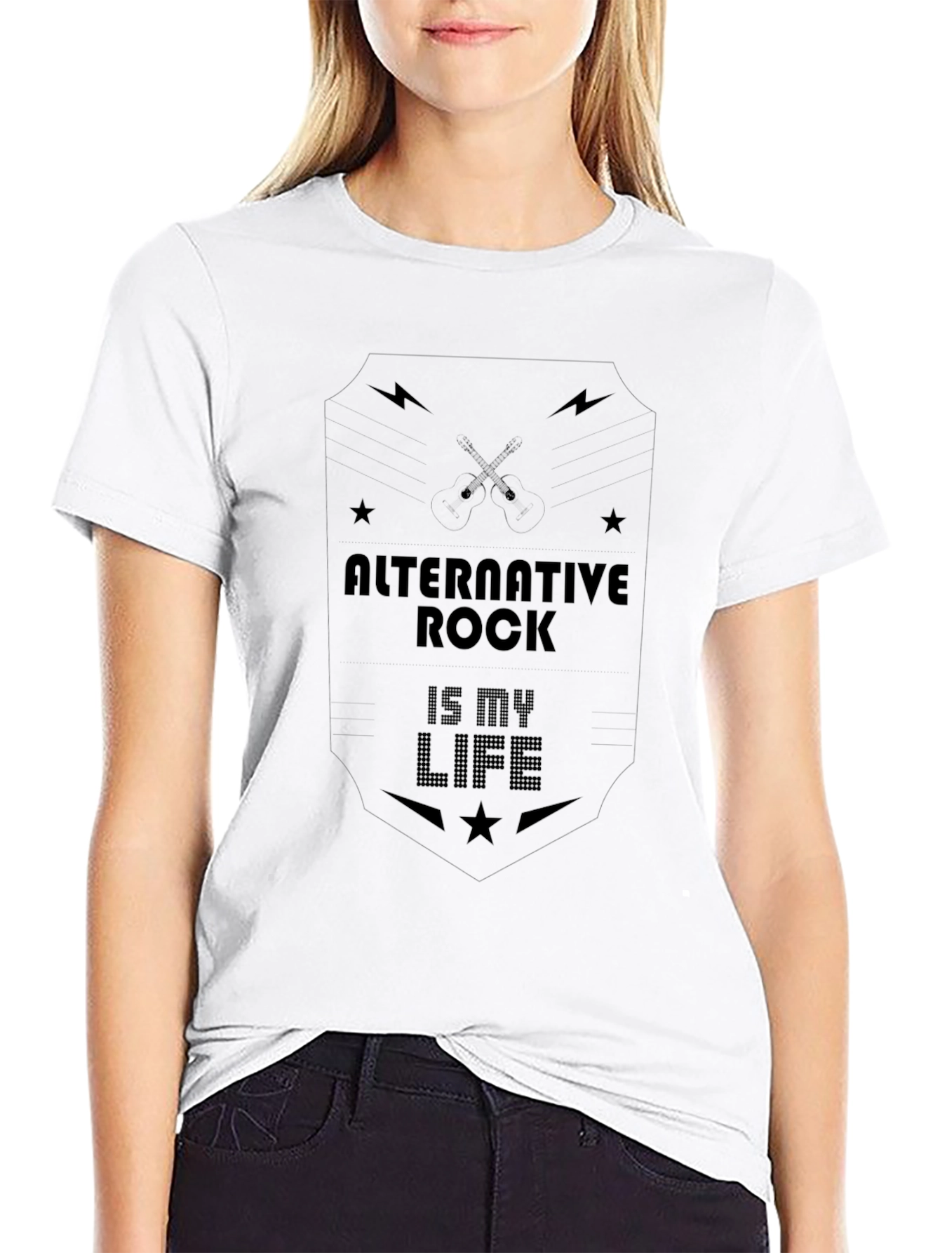 Alternative Rock Is My Life Mens T-Shirt