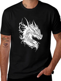 Dragon Graphic T-Shirt - Black