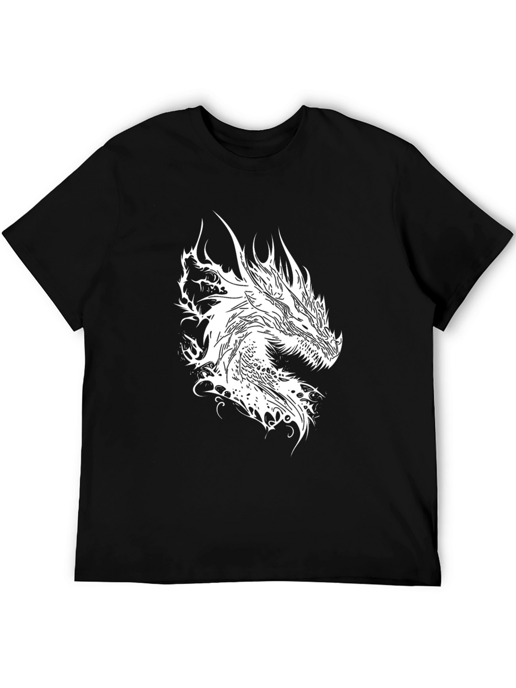 Dragon Graphic T-Shirt - Black