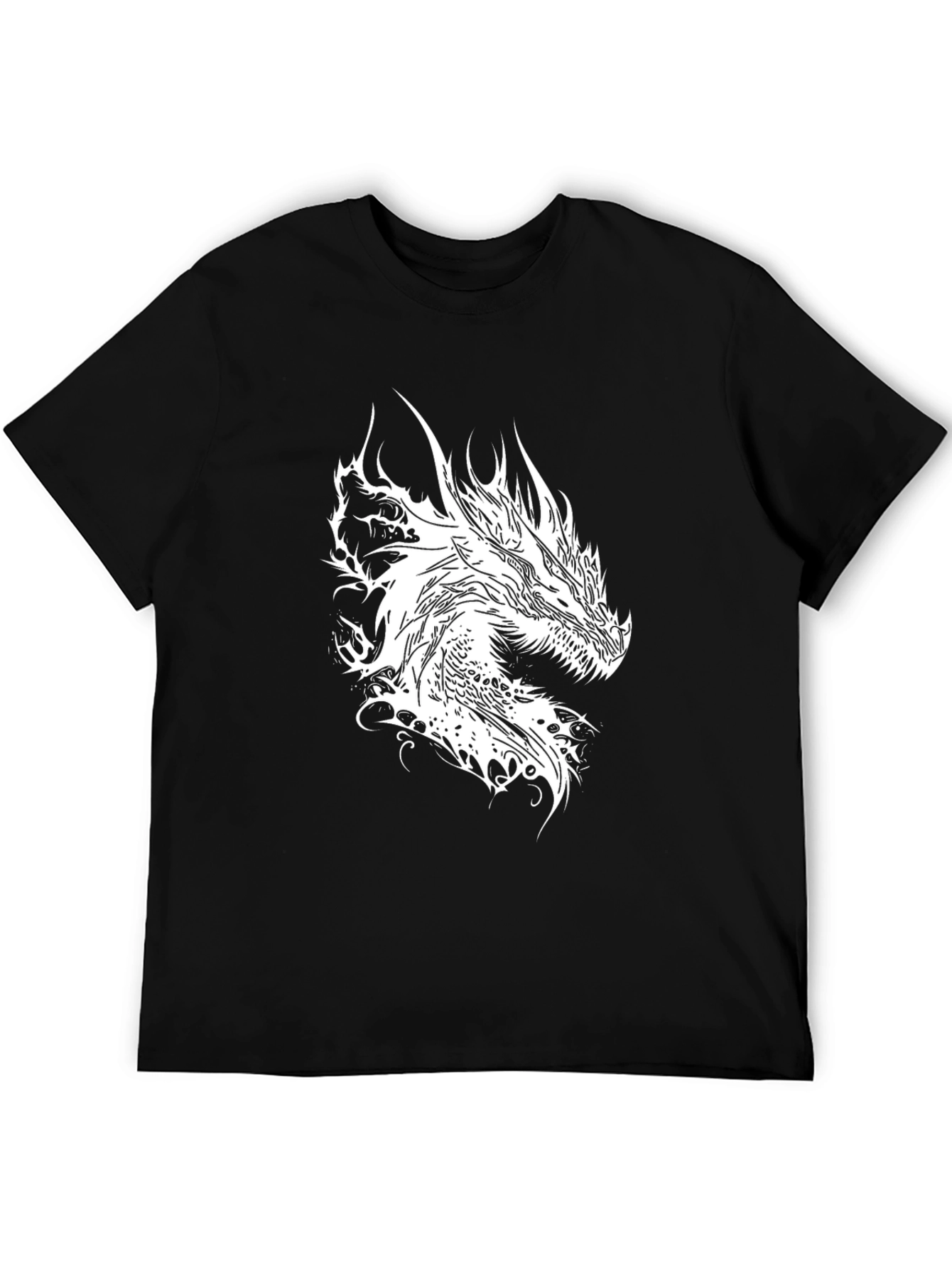 Dragon Graphic T-Shirt - Black