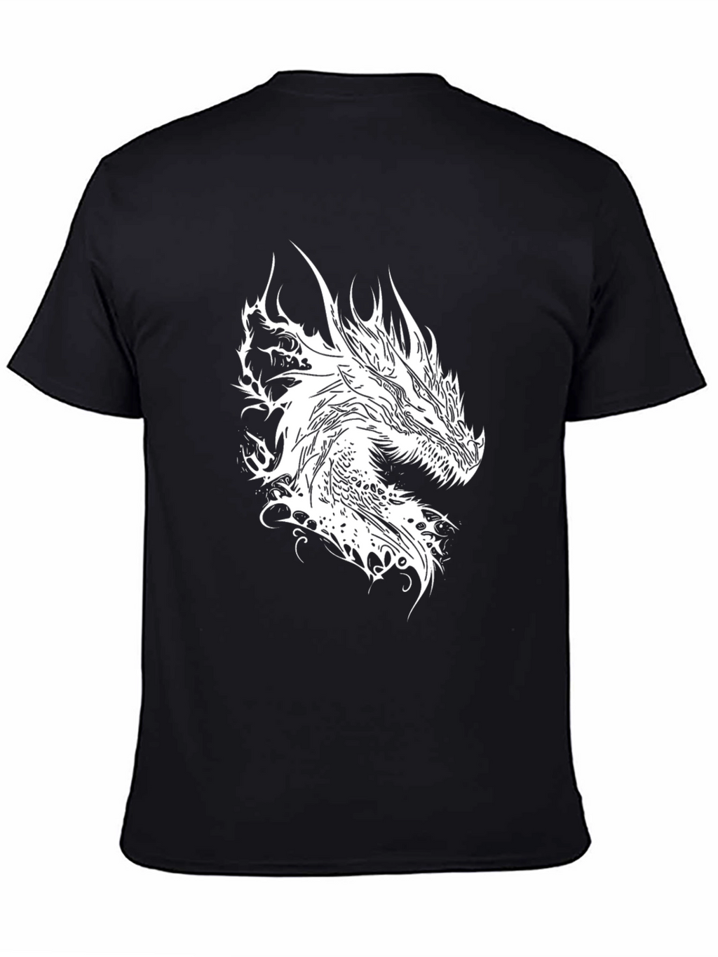 Dragon Graphic T-Shirt - Black