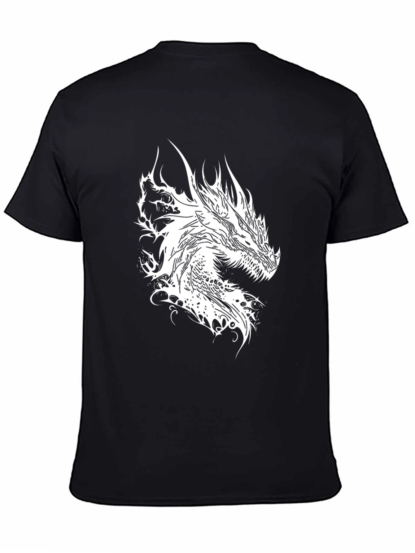 Dragon Graphic T-Shirt - Black