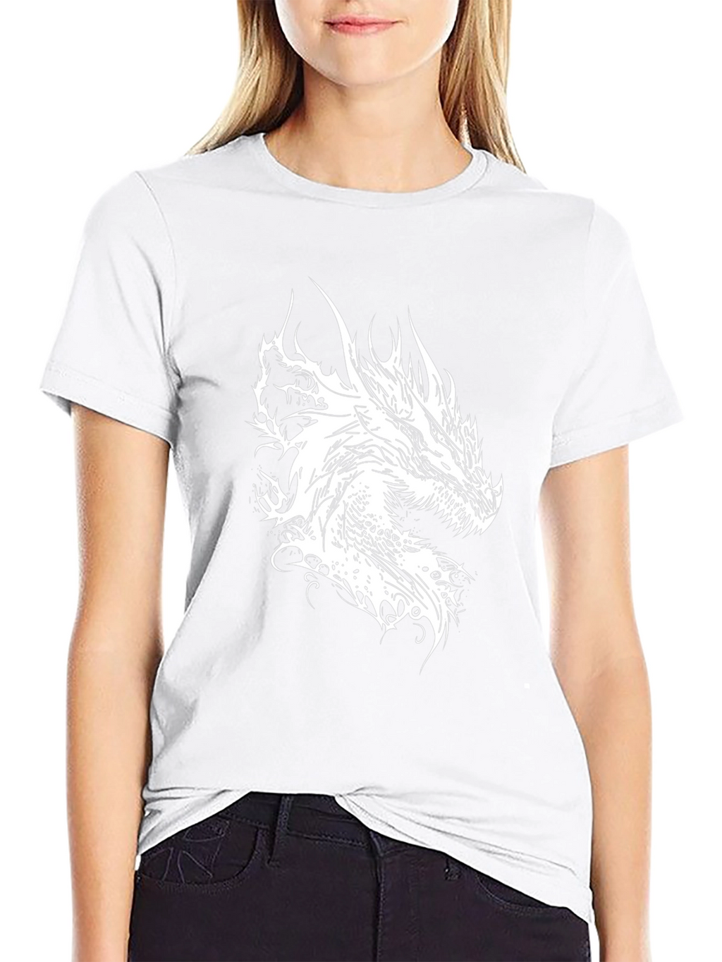 Dragon Graphic T-Shirt - Black
