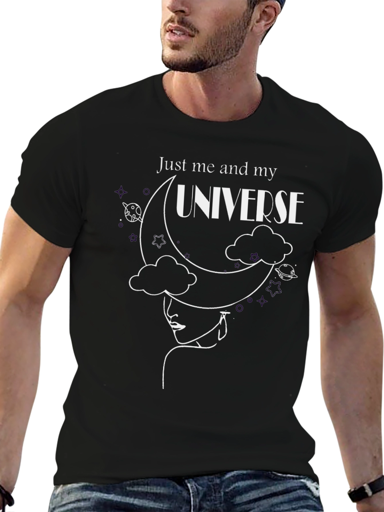 Just Me and My Universe Graphic T-Shirt