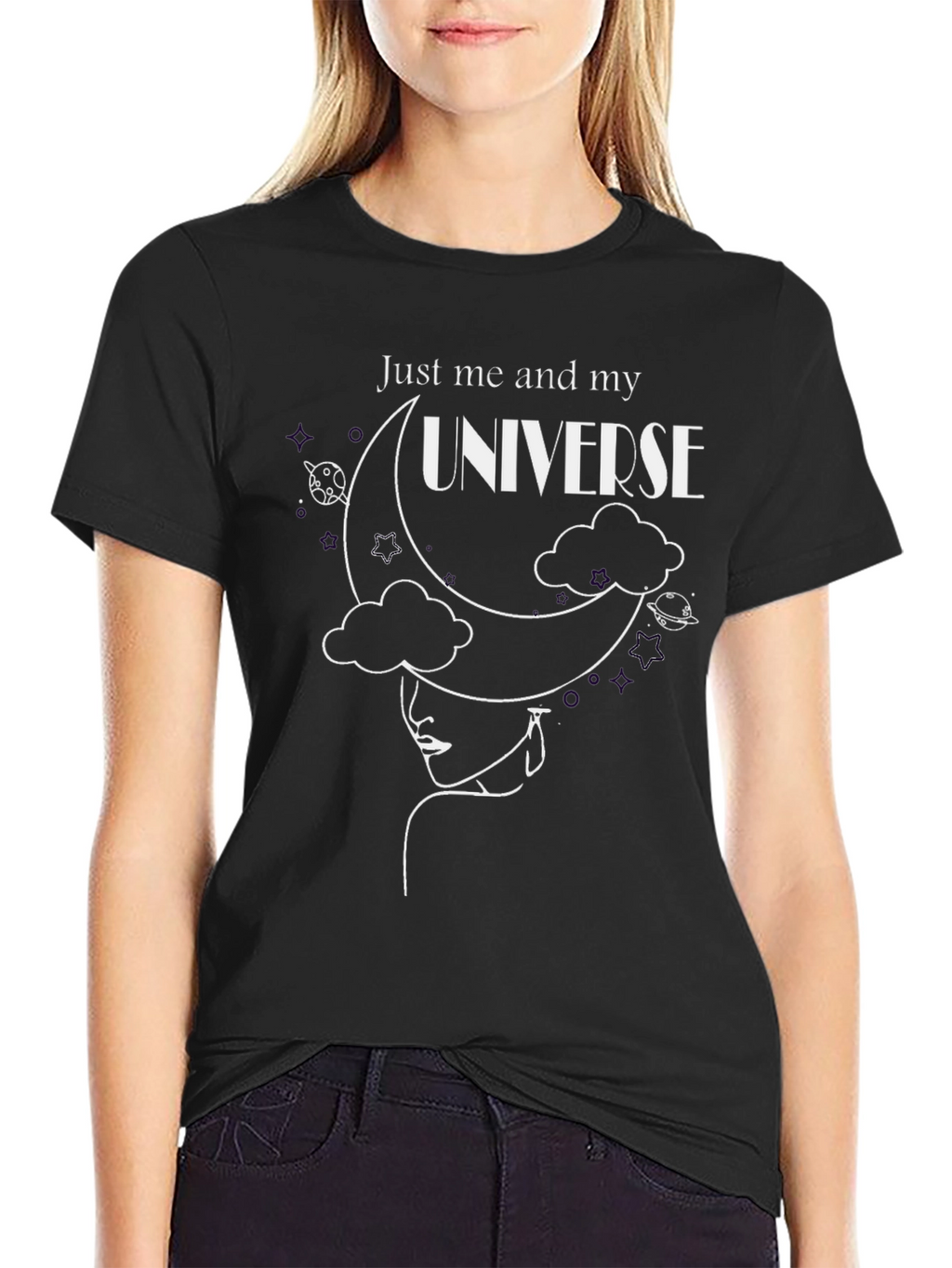 Just Me and My Universe Graphic T-Shirt