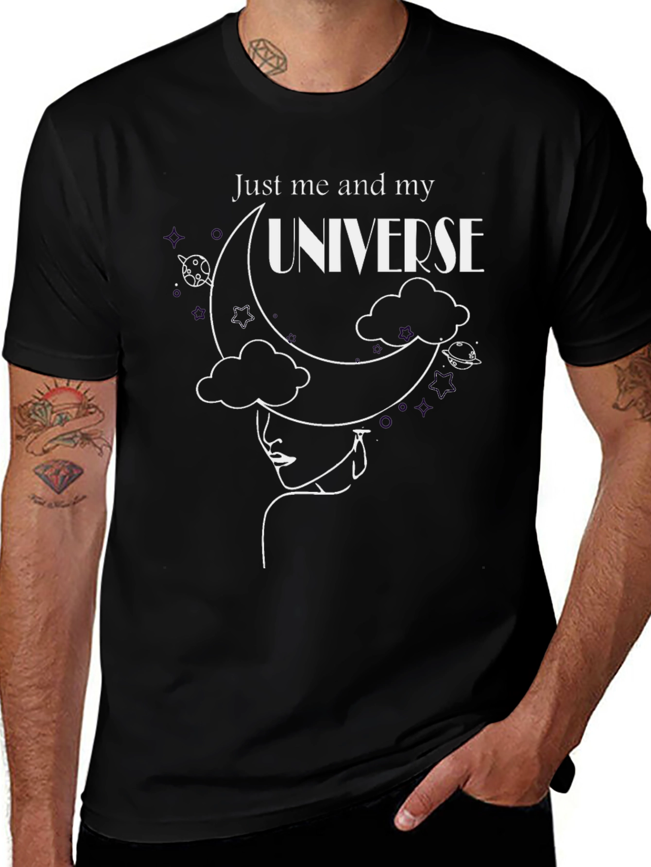 Just Me and My Universe Graphic T-Shirt