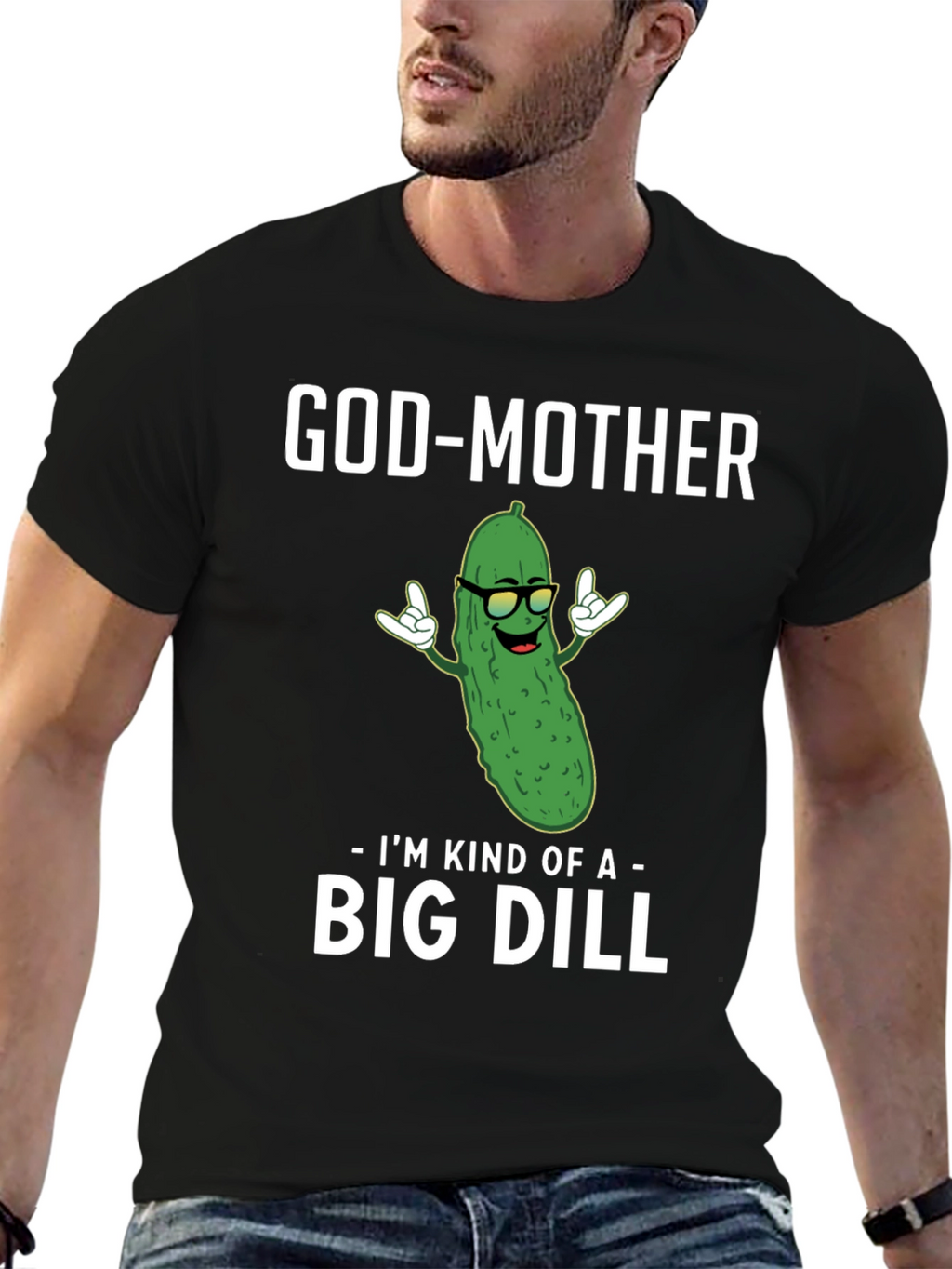 God-Mother Big Dill Graphic T-Shirt