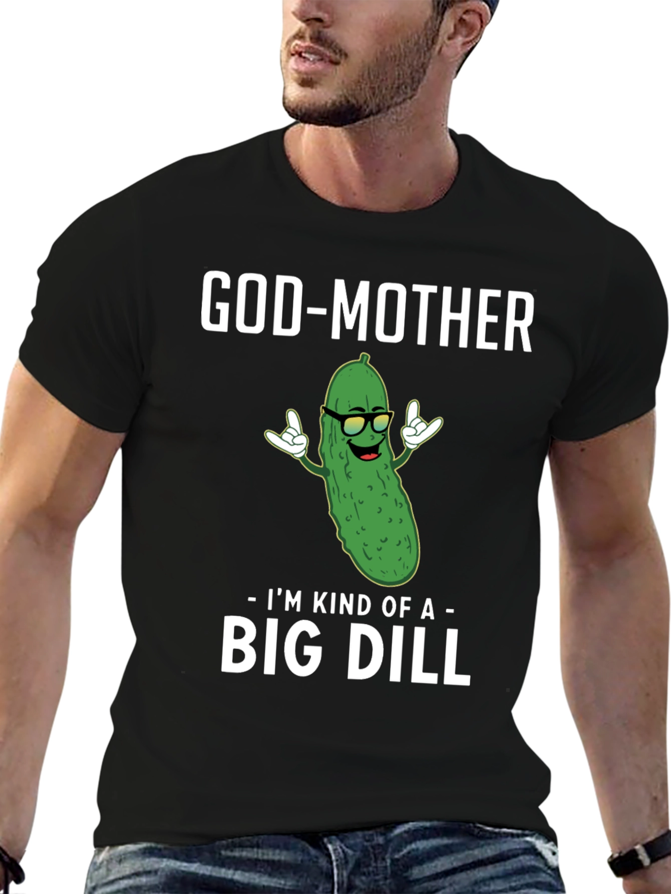 God-Mother Big Dill Graphic T-Shirt