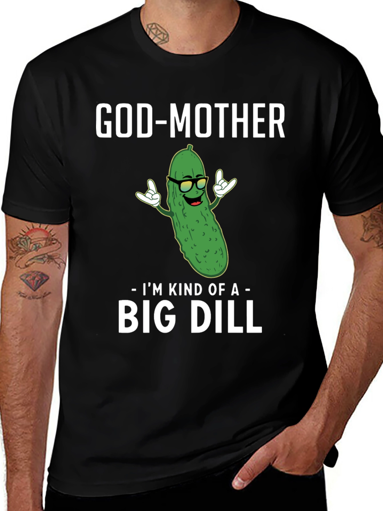 God-Mother Big Dill Graphic T-Shirt