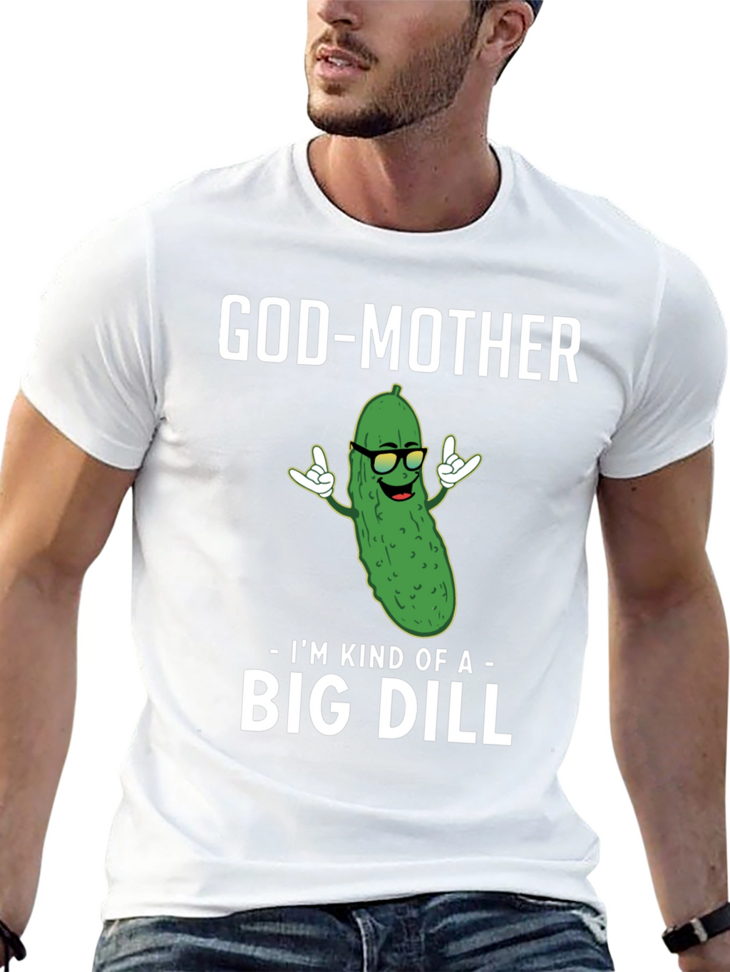 God-Mother Big Dill Graphic T-Shirt
