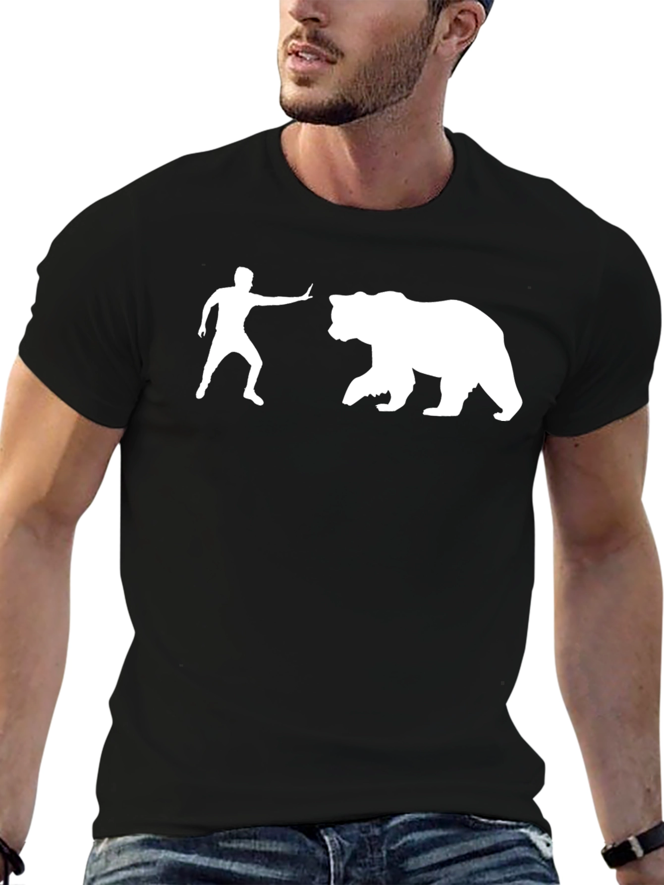 Funny Bear T-Shirt - Stand Your Ground