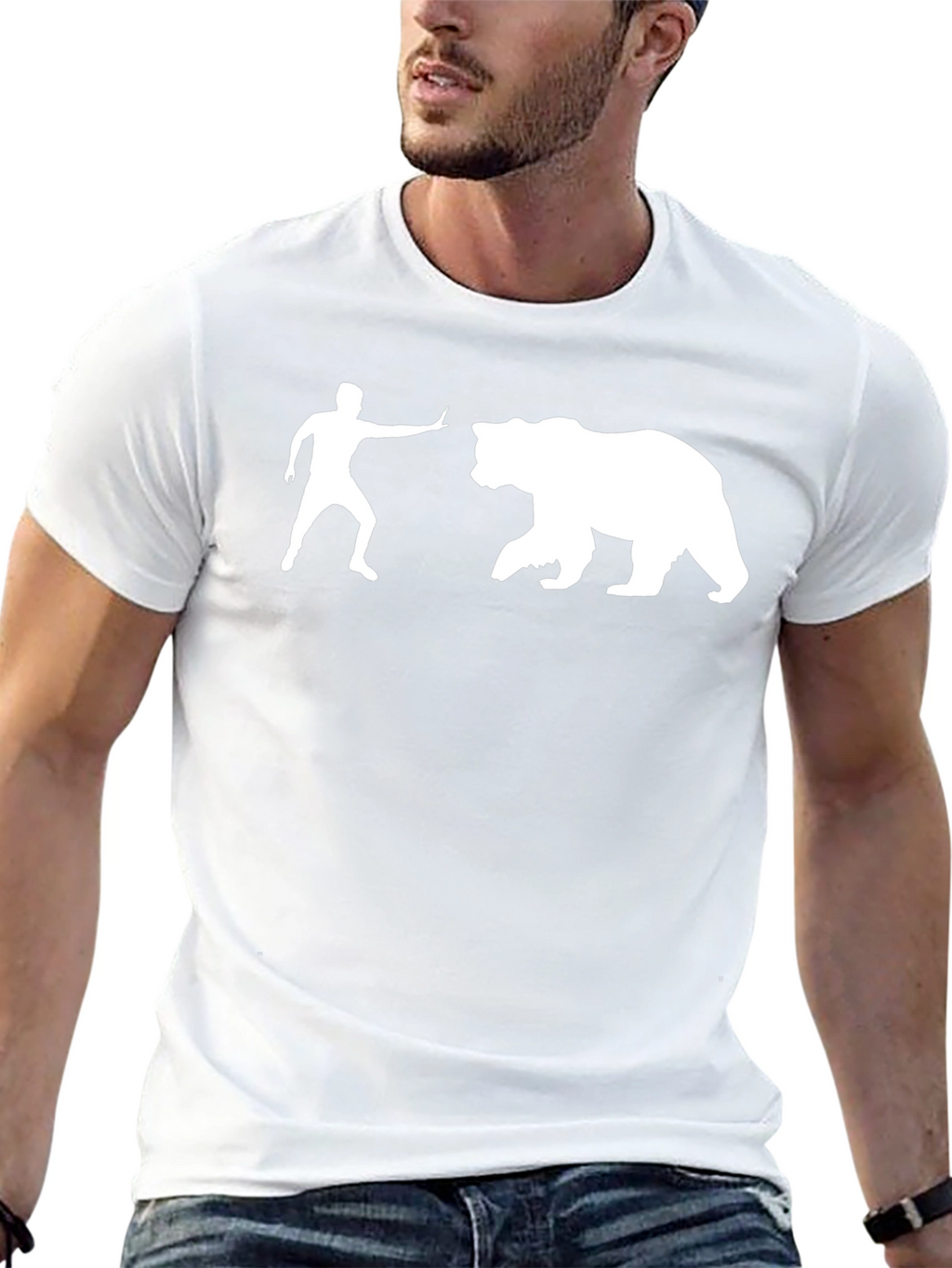 Funny Bear T-Shirt - Stand Your Ground