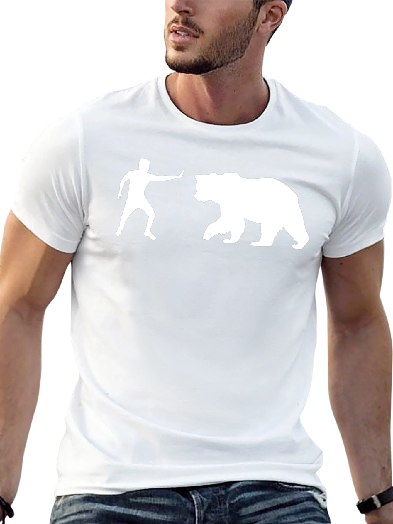 Funny Bear T-Shirt - Stand Your Ground