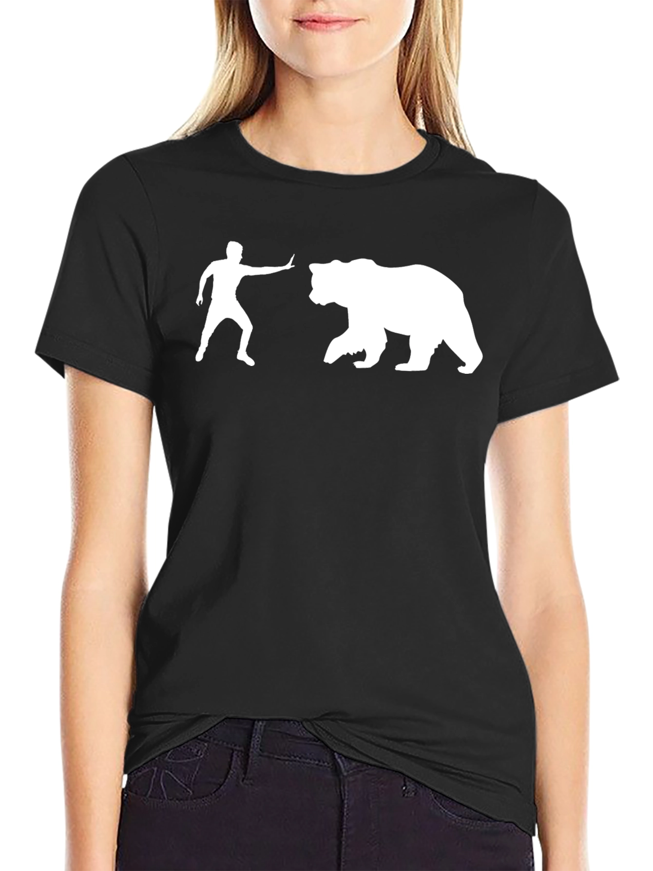 Funny Bear T-Shirt - Stand Your Ground