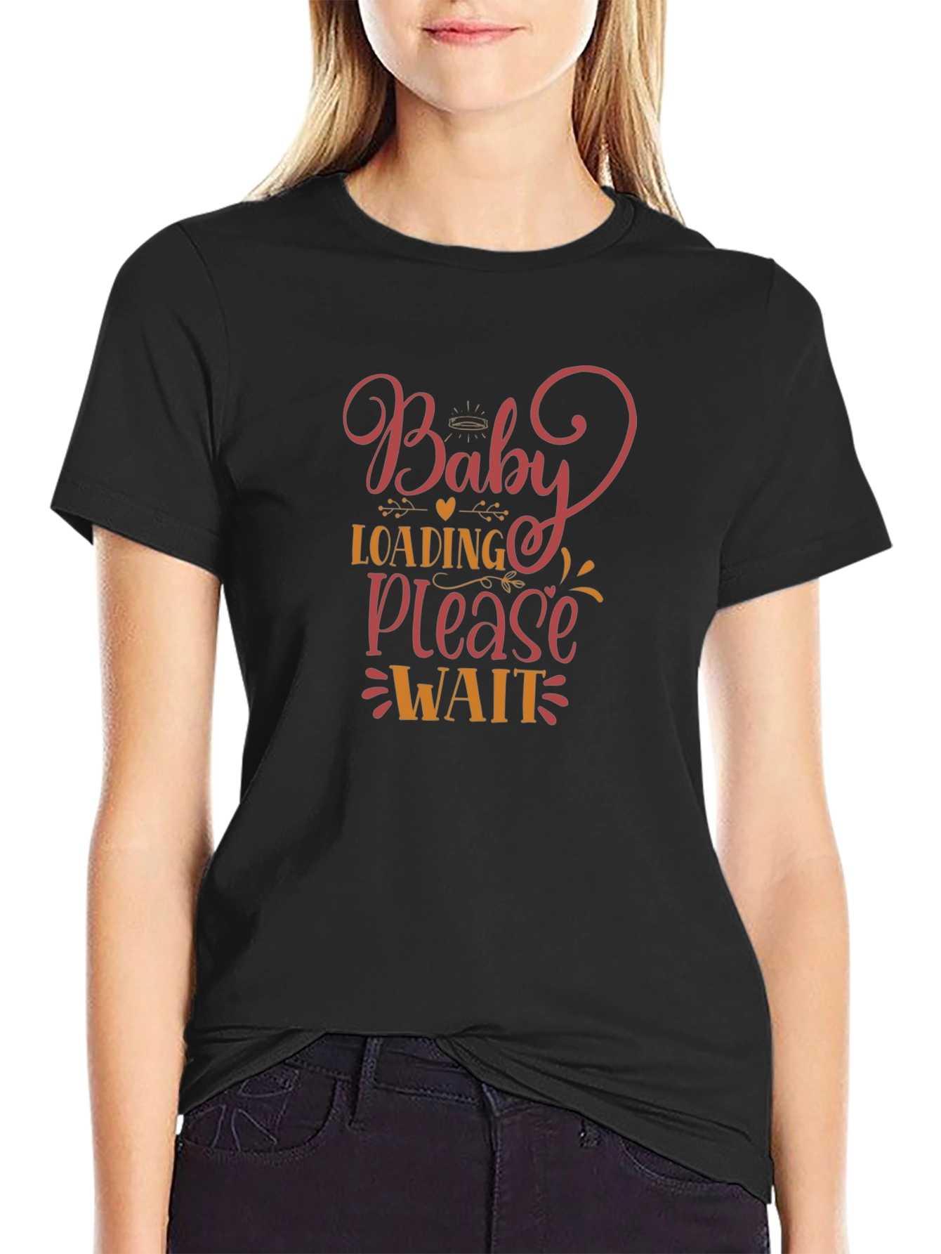 Baby Loading - Please Wait Funny Pregnancy T-Shirt
