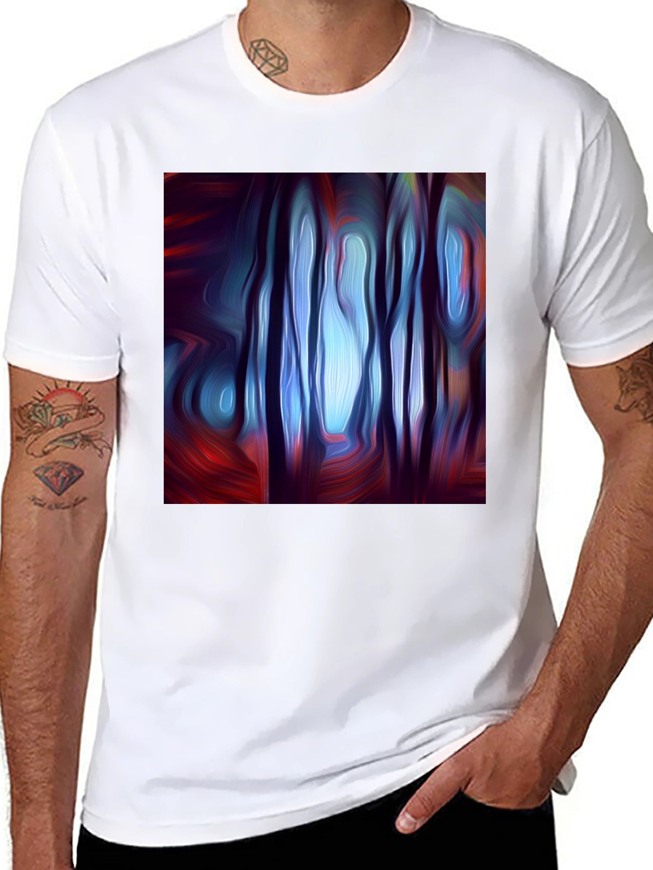 Abstract Forest Art T-Shirt