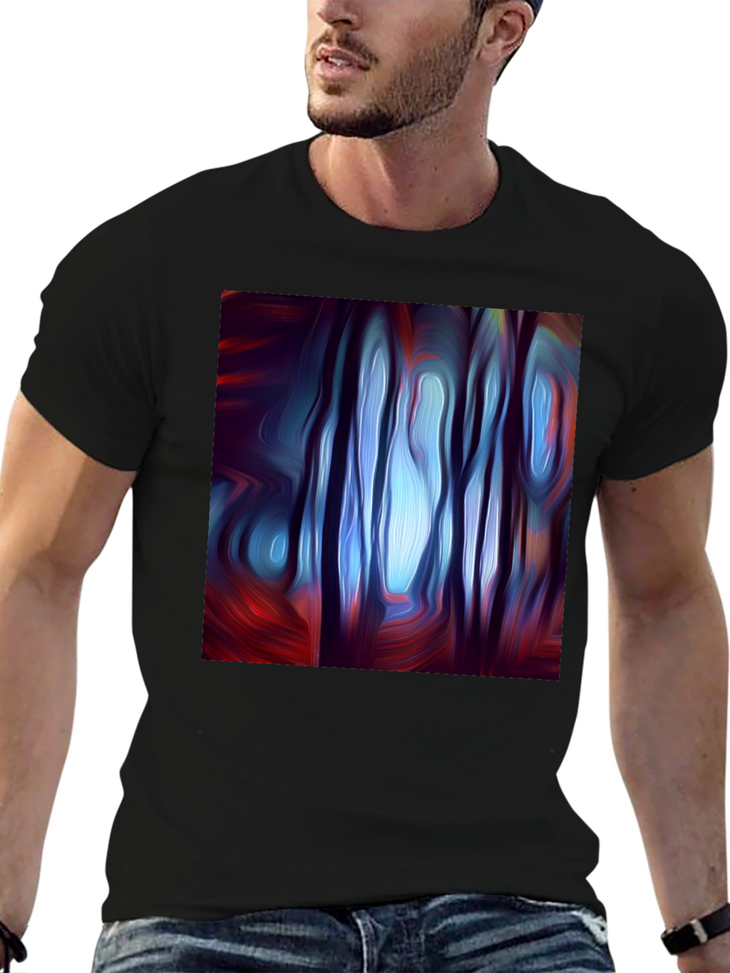 Abstract Forest Art T-Shirt