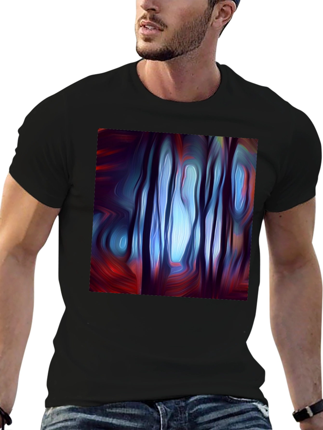 Abstract Forest Art T-Shirt