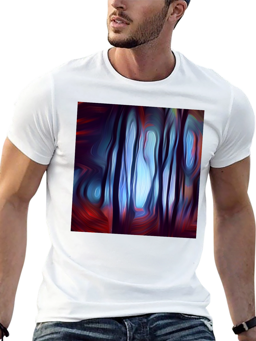 Abstract Forest Art T-Shirt