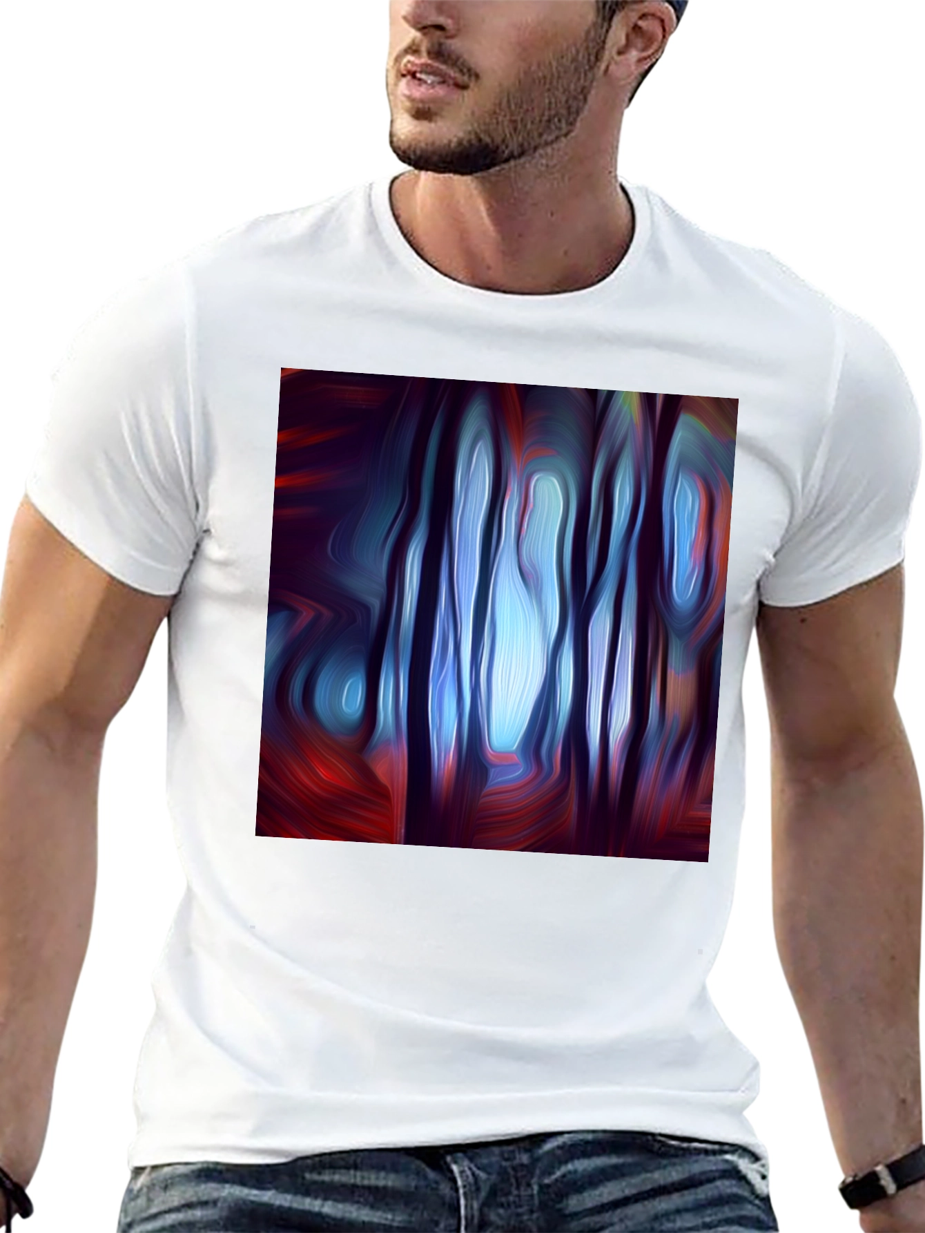 Abstract Forest Art T-Shirt