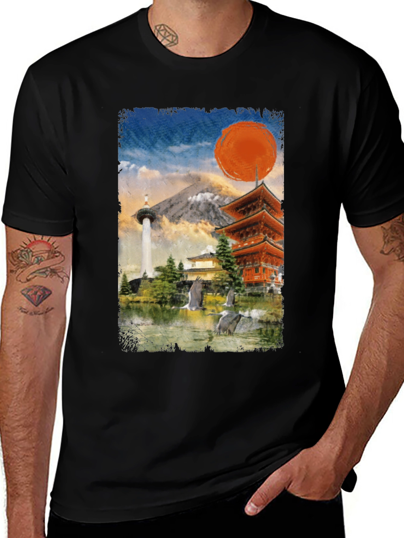 Japanese Landscape T-Shirt
