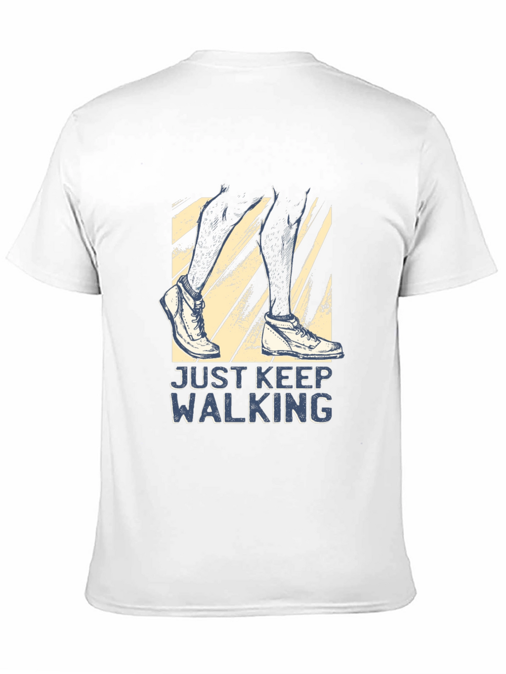 Just Keep Walking T-Shirt - Motivational Tee