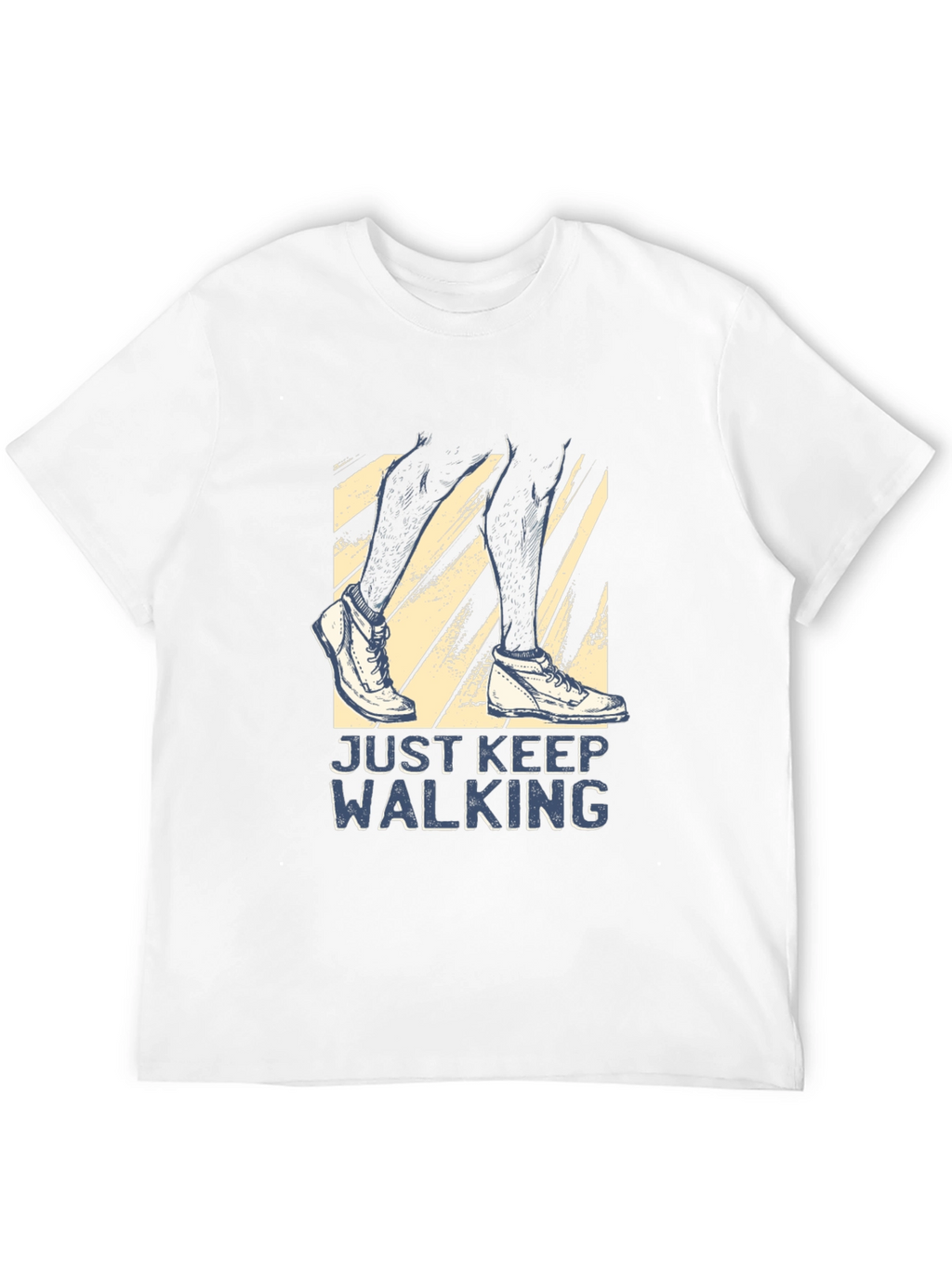 Just Keep Walking T-Shirt - Motivational Tee
