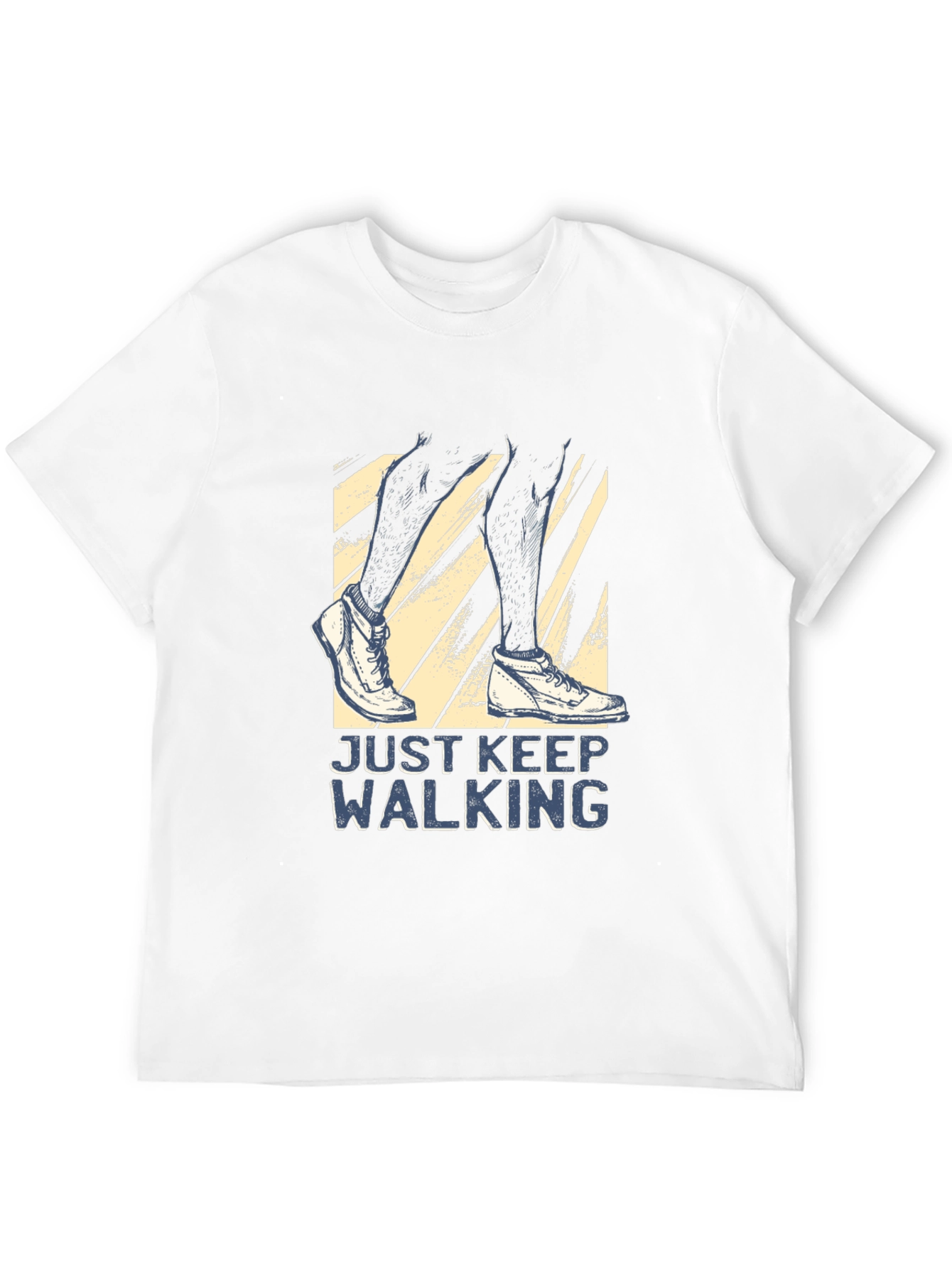 Just Keep Walking T-Shirt - Motivational Tee