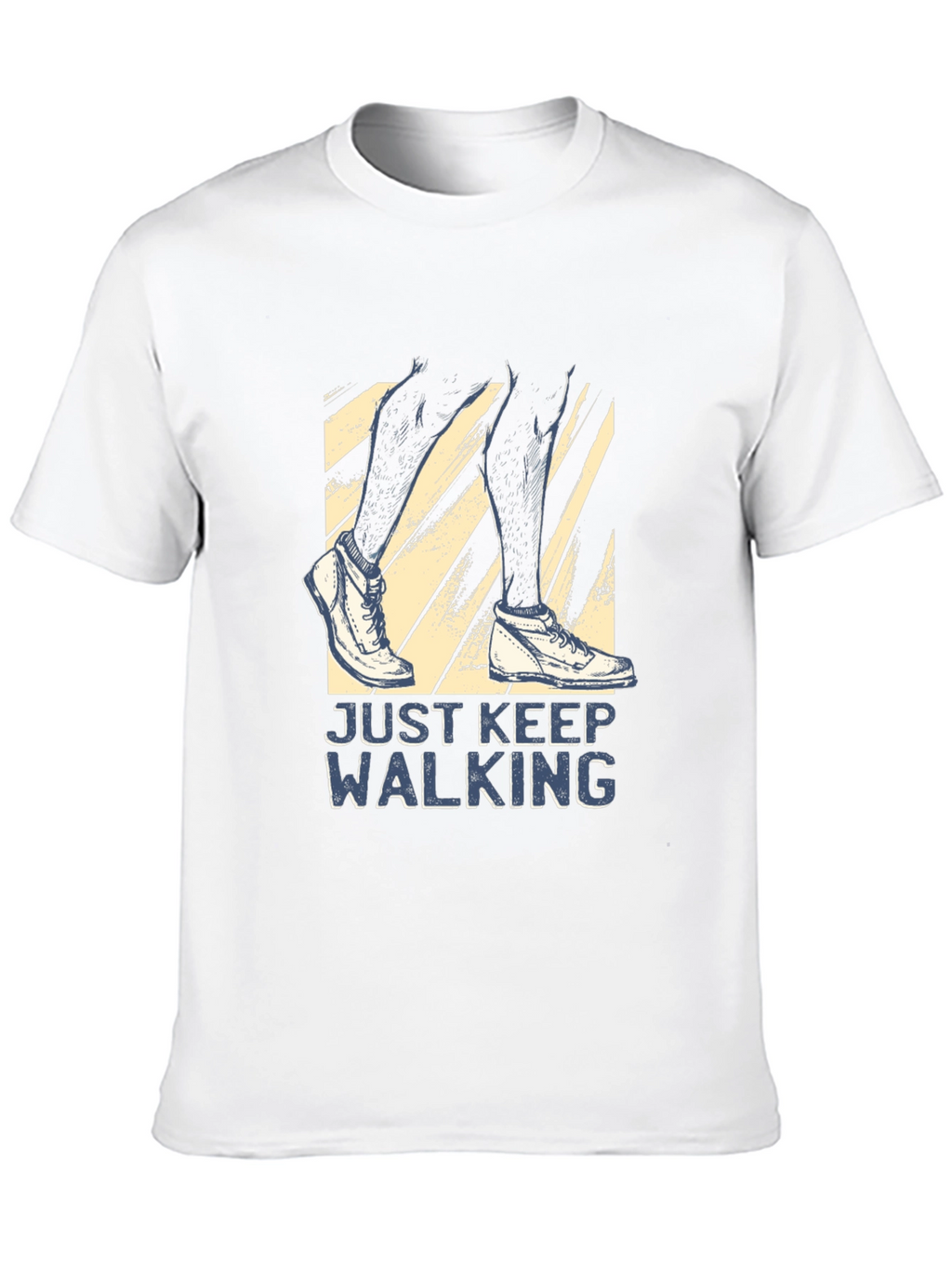 Just Keep Walking T-Shirt - Motivational Tee