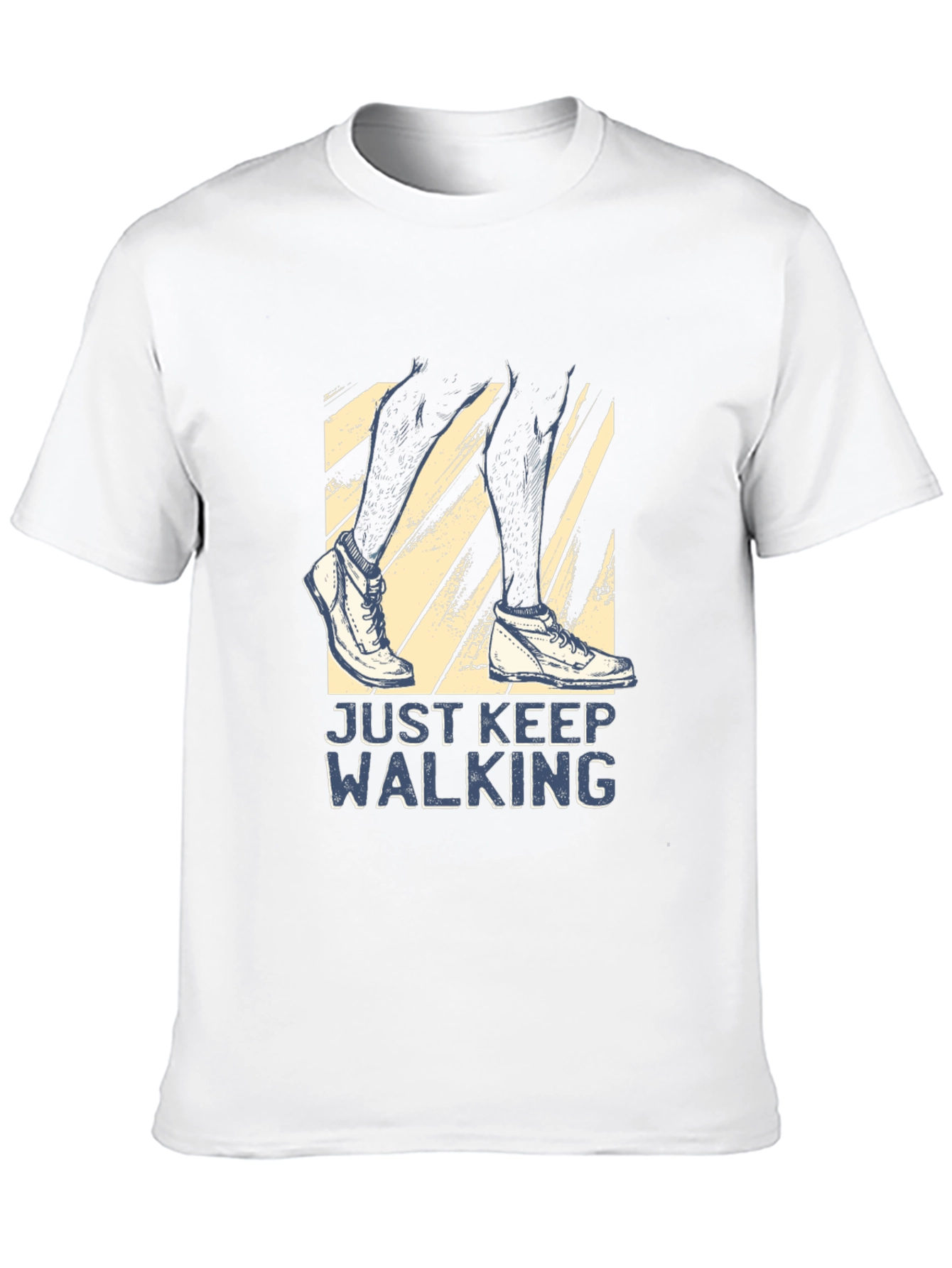 Just Keep Walking T-Shirt - Motivational Tee