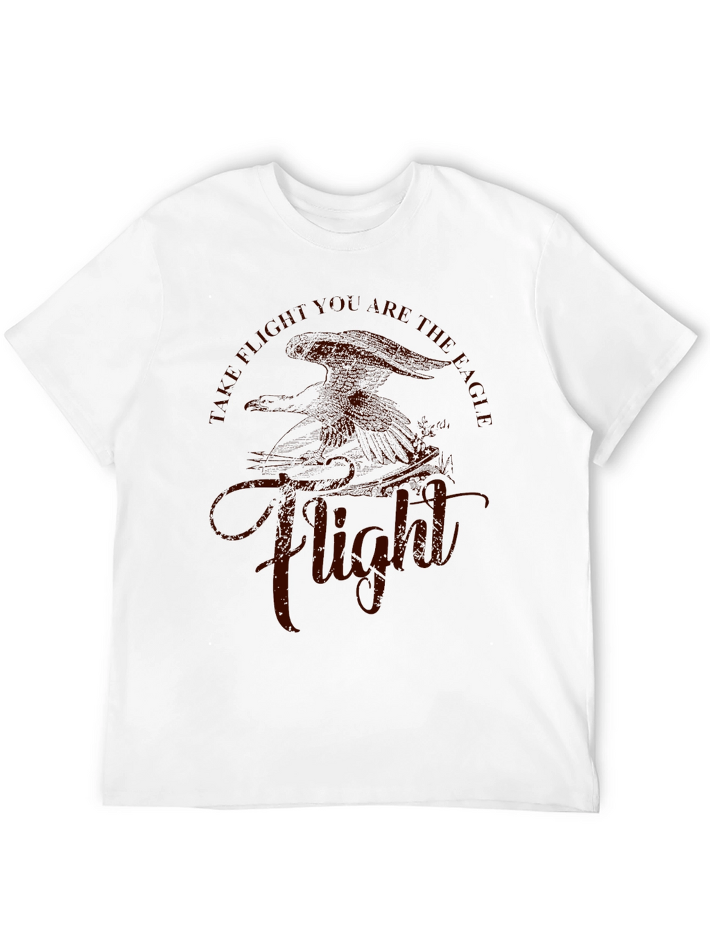 Eagle Flight Graphic Tee - Black