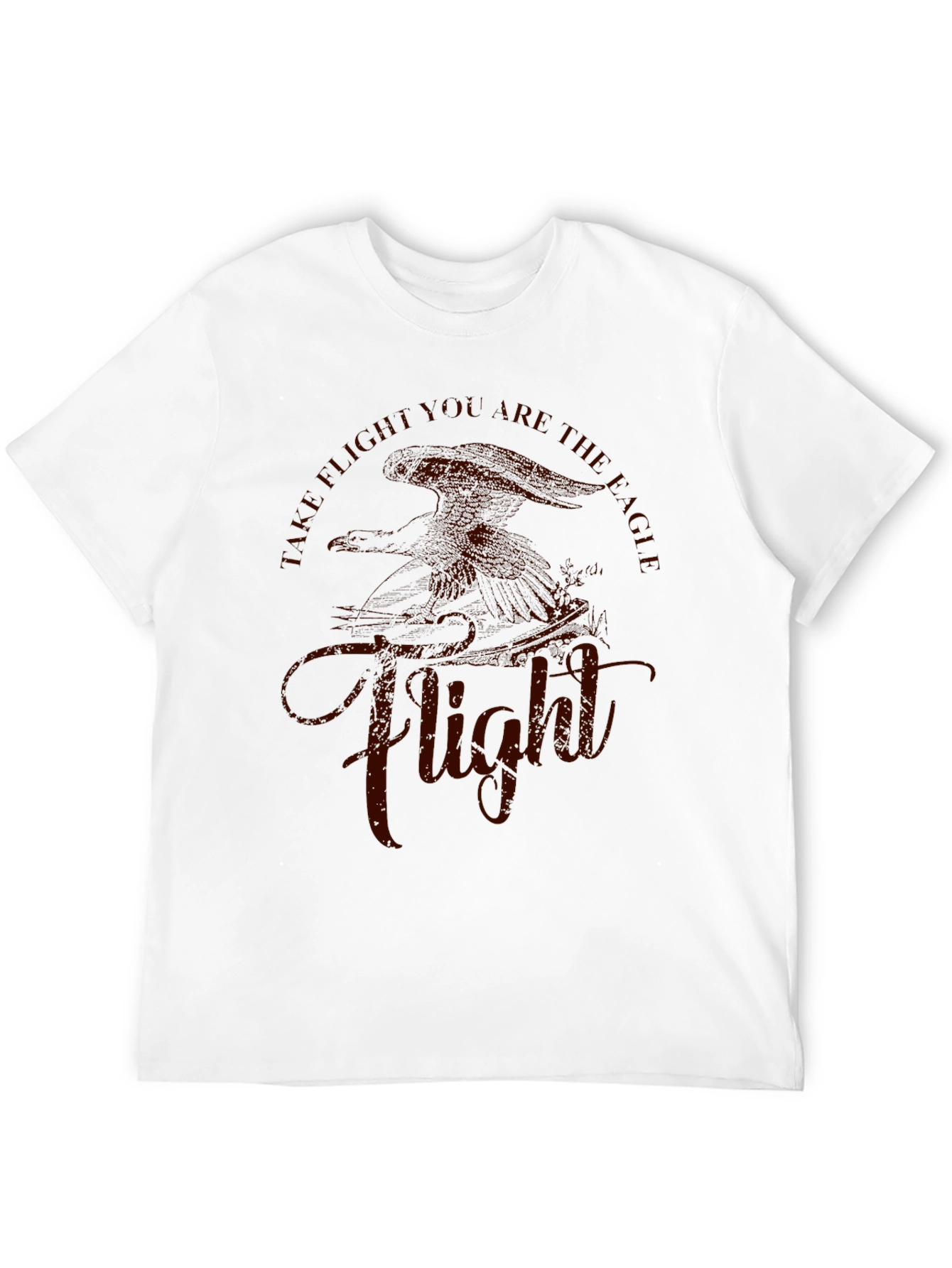 Eagle Flight Graphic Tee - Black