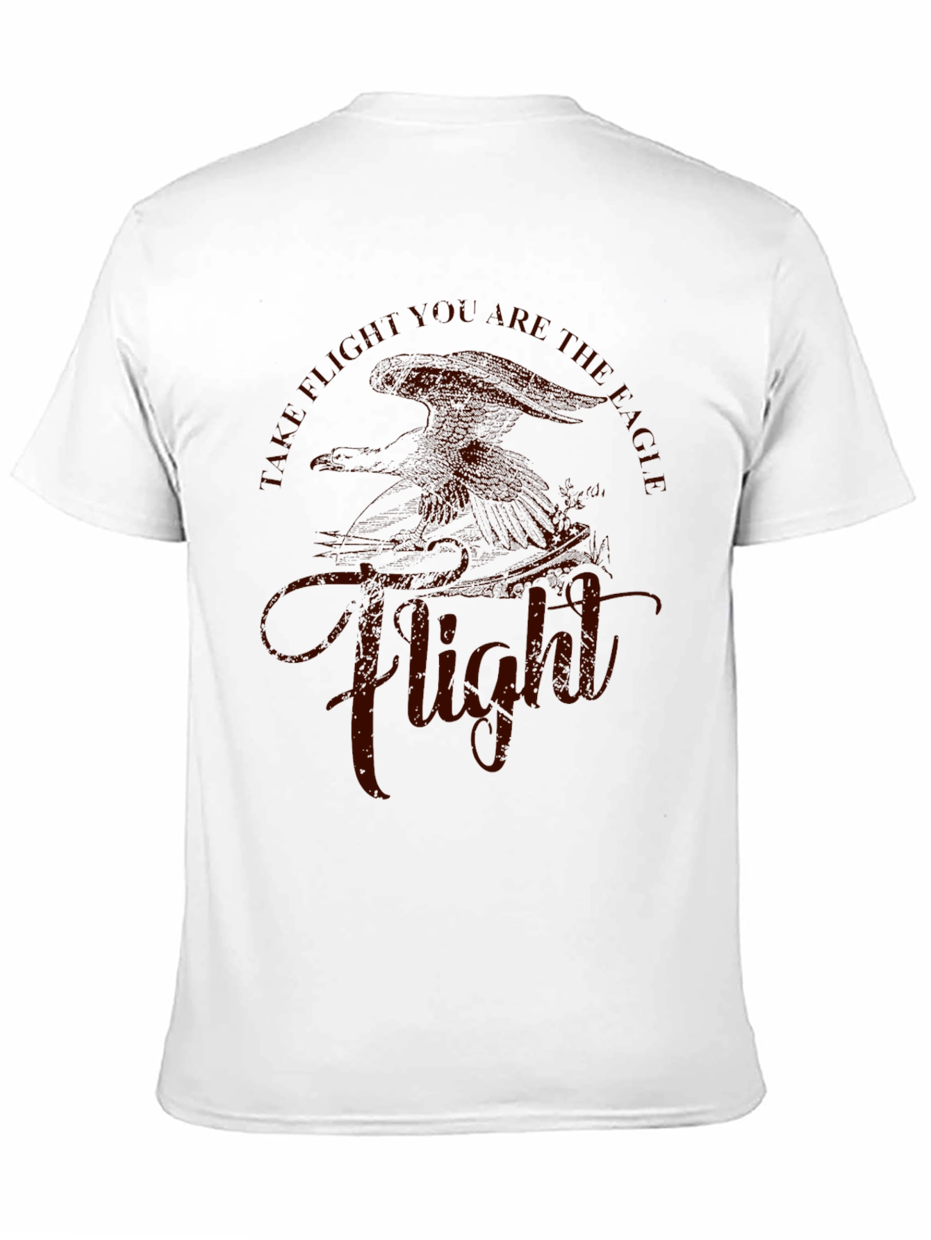 Eagle Flight Graphic Tee - Black