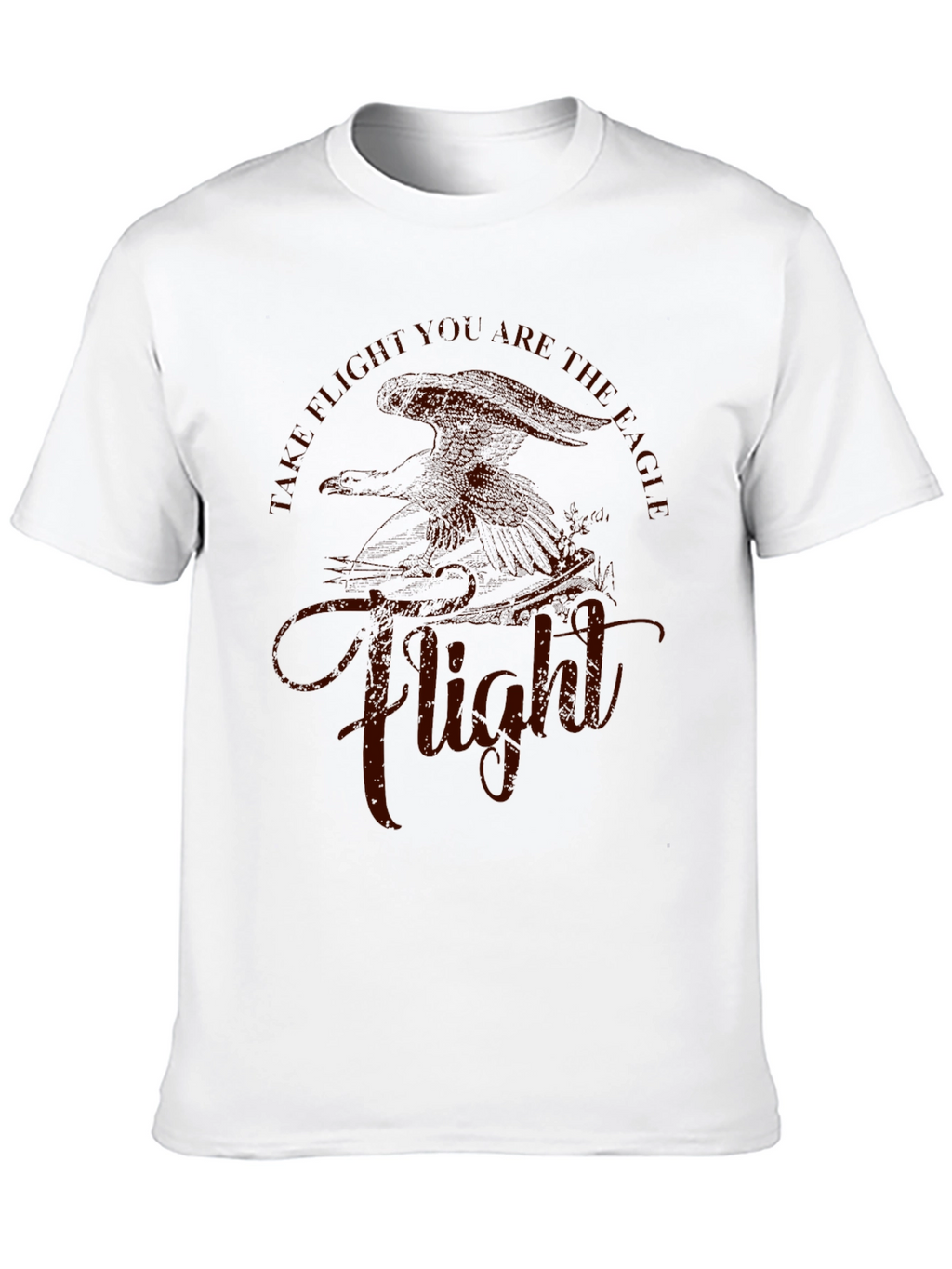 Eagle Flight Graphic Tee - Black