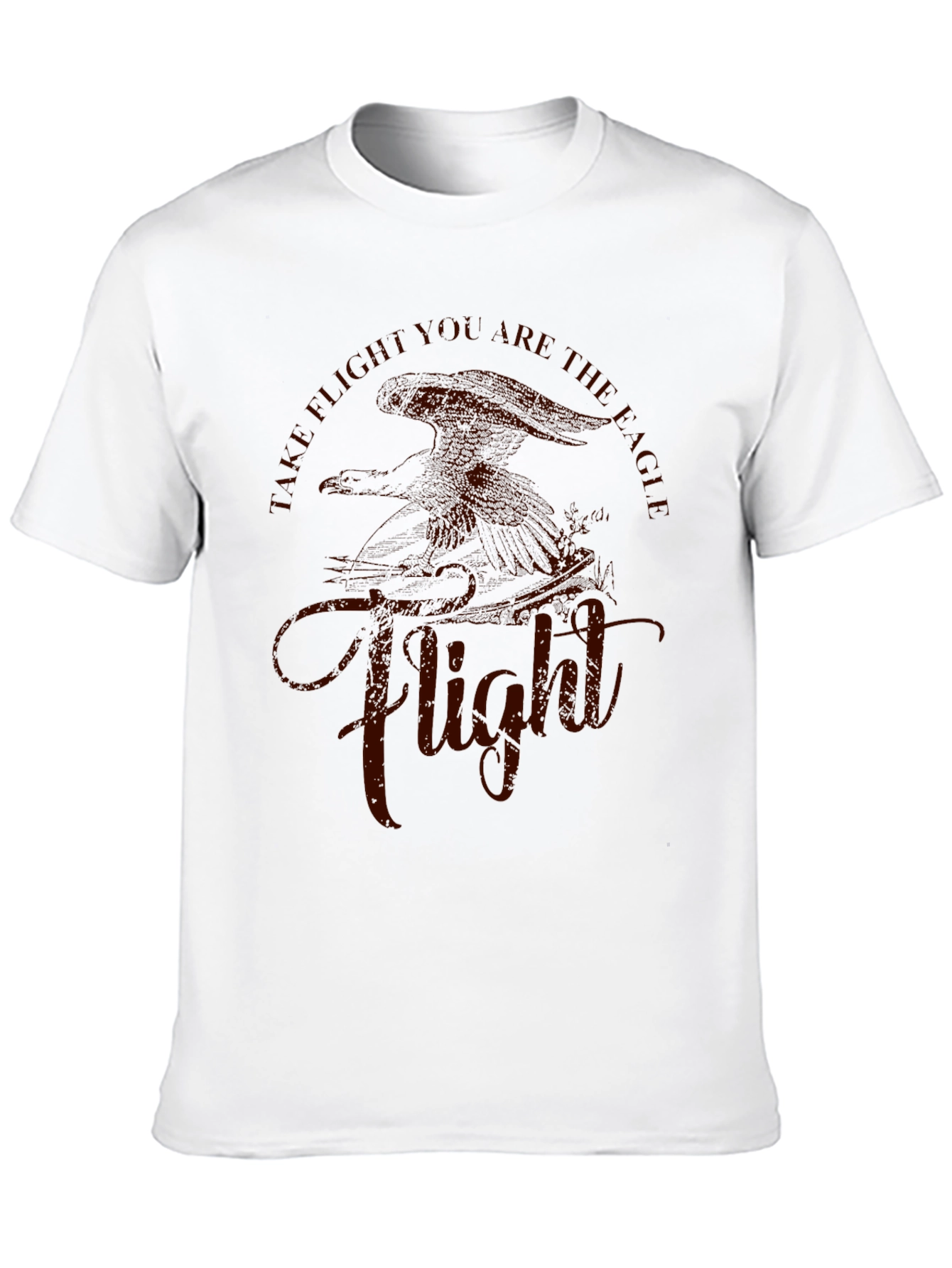 Eagle Flight Graphic Tee - Black