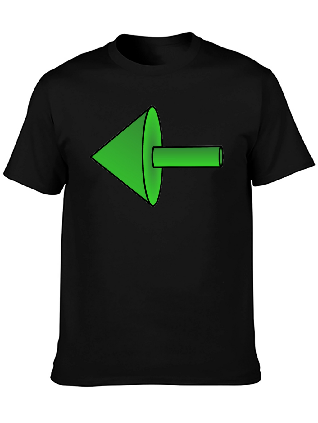 Green Arrow Graphic Tee - Modern Style