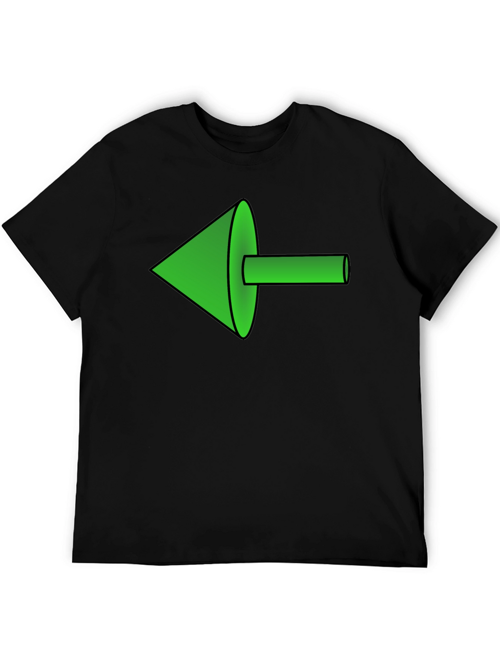 Green Arrow Graphic Tee - Modern Style