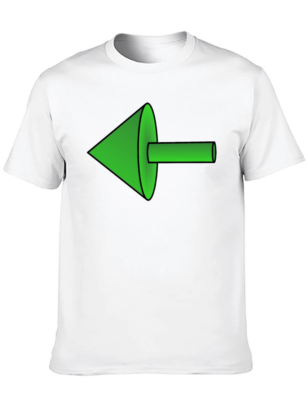 Green Arrow Graphic Tee - Modern Style