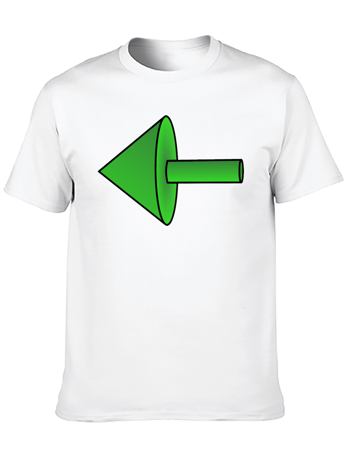 Green Arrow Graphic Tee - Modern Style