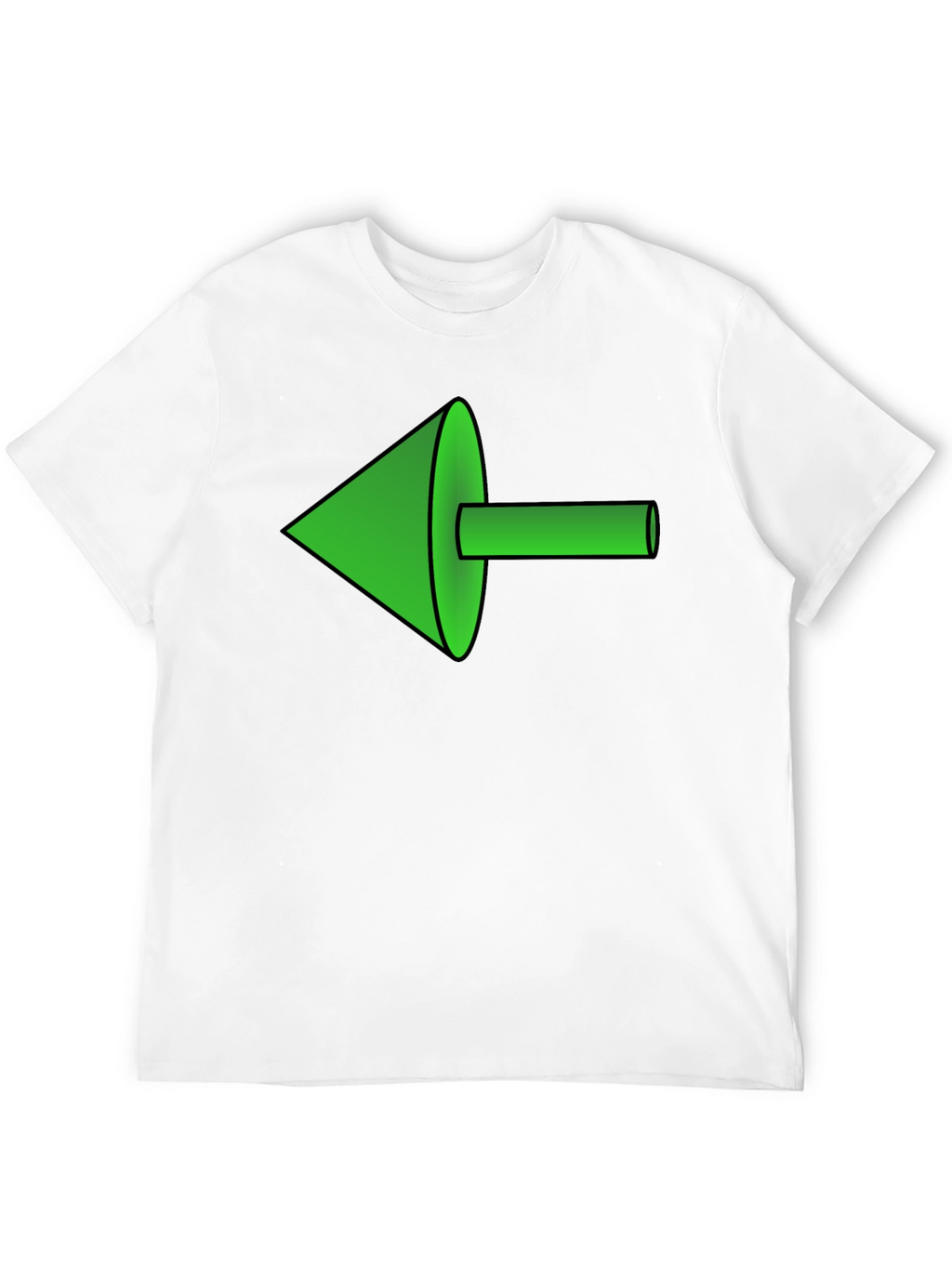 Green Arrow Graphic Tee - Modern Style