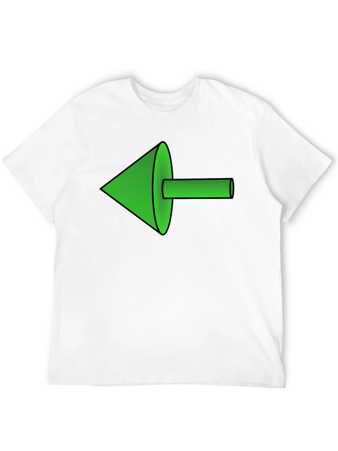 Green Arrow Graphic Tee - Modern Style