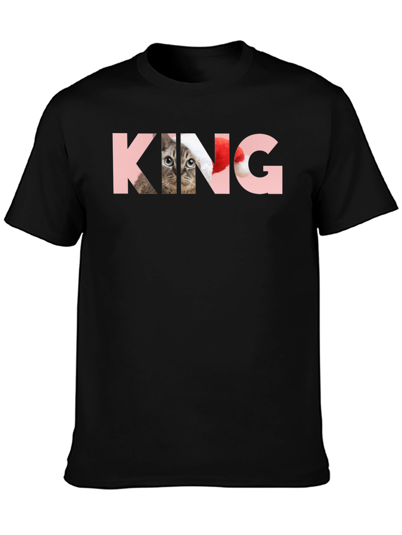 King Cat T-Shirt - Novelty Pet Lover Tee